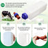 USUNFARM on,3L Calf Bottle Nipples Screw Large Capacity Calf Nursing Bottle for Farm Animals,Double Layered Lid Animal