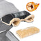Orzbow Faux Sheepskin Gloves for Stroller with Phone Pockets, Winter Extra Thick