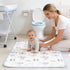 Generic 70x50cm Changing Mat - Waterproof Reusable Diaper, Pad Cover Soft Breathable Liner with Quick Absorb for Infant