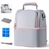 NCVI Breastmilk Cooler Bag with 2 Ice Pack, Breast Pump Bag with