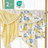 Momcozy 2 Pack Set 35 35 Inch, Hooded Baby Towel, Baby Bath Towel with Large X Super Soft Cotton and Hooded Towel