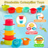 1-3 12+ 1+ 13 Zeewoo Baby Bath Toys for Kids Ages Toddler Bath Toys Mold Free Bathtub Toys for Months Pool Water Table