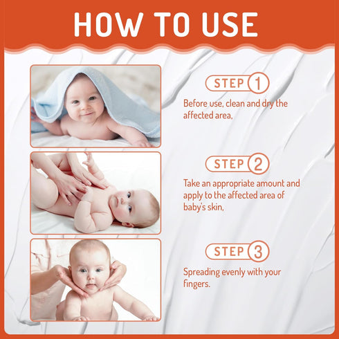 100ml/3.38oz Baby Eczema Cream for Kids, Eczema Therapy & Relief Body Lotion - Nourishing Skin Protectant, Soothes Dry