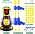 Babyhome Duck Shooting Toys for Kids 3-5 Years, 2 Packs of Toy Foam Blasters with Movable Target for Boys Girls