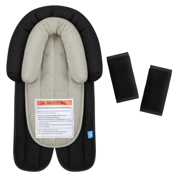 COOLBEBE Upgraded Babybody Support & Strap Covers Set for Newborn Infant Toddler