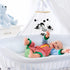 2 HyDren Baby Mobile for Crib Black and White Crib Mobile Nursery Crib Mobile Handmade Mobiles Decor for Baby Shower