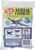 Tim Mee Toy TimMee WW2 9pc Fighter Ace Planes - Gray Plastic Army Men Airplanes USA Made
