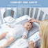 Pack 38"x26" Pack and Play Mattress - N Play Mattresses Pad with Breathable Removable Cover - Dual-Sided Memory Foam