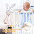 BEREST Rechargeable Baby Sleep Soother Bunny Lovey- White Noise| Heartbeat| Shushing| Lullaby Infant Sleeping Aid