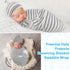 3 Pack Preemie Swaddle Blanket with Hat Set, Baby Receiving Blanket Swaddle Wrap for Newborn Preemies