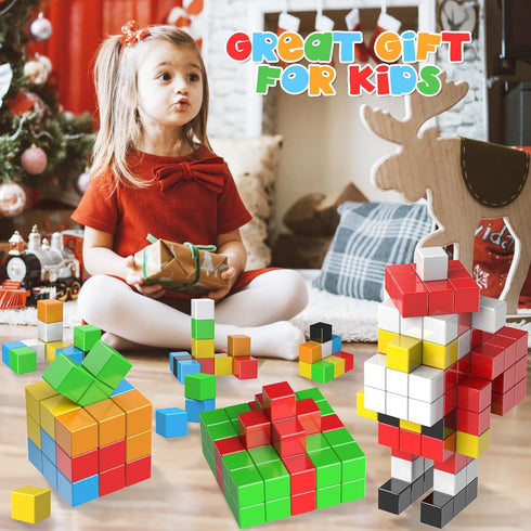 Magnetic Building Blocks Toys for Toddler Girls & Boys, Age 2-4, 3-5, 4-8, Upgraded 3D STEM Montessori Toys