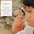 Adjustable Brown Baby Ring Sling Carrier - Soft and Breathable