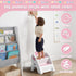 TPN A-Frame,10-Second 2-Step Toddler Step Stool for Bathroom Sink and Potty Training Durable Anti-Slip,Anti-Tip
