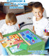 ZMLM Colorful Foil Fun Kids Toys - Ocean World & Animals Toy Set - Arts & Crafts Supplies for 4+ Boys and Girls Gifts
