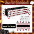 3 Pcs Casino Theme Party Decorations, Poker Tablecloth and Disposable Table Cover for Game Birthday Party Supplies (51