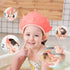 FUSACONY 0-9 Shower Cap Children, Baby Safe Shampoo Cap, Baby Adjustable Shampoo Protection, Shampoo Protection