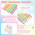 36 Packs 3.5'' 6 Pack Ctosree Mini Pastel Colored Pencils Bulk Coloring Drawing Pencil in Boxes End of Year Gift
