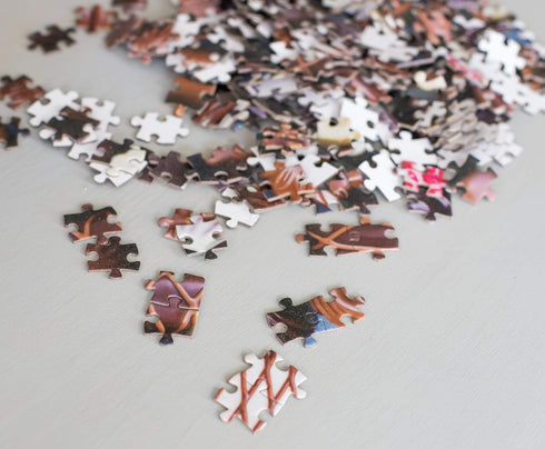 Chocolate Delight 1000 Piece Candy Puzzle for Adults and Kids - Jigsaw Puzzle Fun