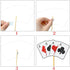 14Pcs Casino Party Centerpiece Sticks, Glitter Las Vegas Party Decorations for Casino Theme Birthday and Baby Shower