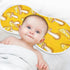 YEGAME Set 1 11 22 Inch Muslin Baby Burp Cloths of - Mushroom Super Absorbent Cotton Burping Rags Soft Baby Washcloths