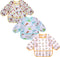 Accmor 3 Pack Long Sleeve Bibs, Baby Smock Waterproof Sleeved Bib Smock
