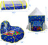PigPigPen 3pc Kids Play Tent for Boys with Ball Pit, Crawl Tunnel, Princess Tents for Toddlers