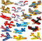 Neliblu Bulk Pack of 72 Carnival Prizes and Foam Airplanes for Kids