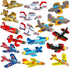 Neliblu Bulk Pack of 72 Carnival Prizes and Foam Airplanes for Kids