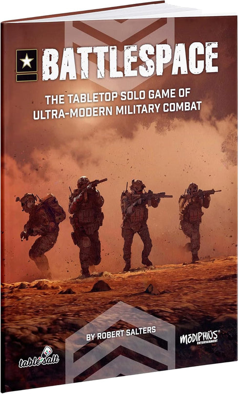 Modiphius Entertainment: Battlespace - Tabletop Solo War Card Game, Ages 13+, 1 Player, 30-60 Min