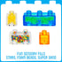 Set 30 2+ Jelly Blox Construction Dump Truck | Pieces | Toddler & Preschool Building Blocks Kids Can Squeeze, Stretch
