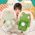 Cute Frog Plush Toy - 10" Stuffed Animal with Red Mushroom Hat for Kids and Adults