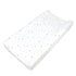 American Baby Company Printed 100% Cotton Knit Fitted Changing Table Pad Cover, Gray Stars