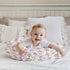 HawSkgFub Pink Purple Dragon Castle Nursing Pillow Cover for Baby Girls Shower Gift, Cute Flying Dragons Breastfeeding