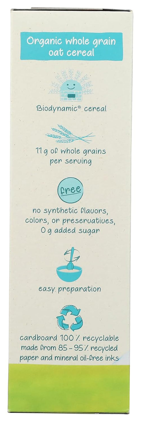 8 OZ Holle Organic Wholegrain Oat Cereal