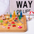 FFNIU 160 Pcs Mini Food Toys, Miniature Food Drinks Bottles for Doll Kitchen Pretend Play, Mixed Resin Kitchen Cutlery