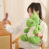Cute Soft Dinosaur Stuffed Animals - Cuddly Dinosaur Plush Toys with Small Backpack Gift for Kids and Lovers