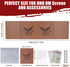 DND DM Screen 5e | Deluxe Leather 4-Panel Customizable Magnetic Panel Game Master Screen