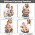 Baby Hip Carrier, Baby Carrier with Adjustable Waistband & Breathable Mesh, Ergonomic Carrier with Non-Slip Hip Seat