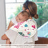 YETTASBIN Happy Birthday Muslin Baby Burp Cloth, Super Soft Absorbent Cotton Burp Rag Baby Bibs Feeding Cloth