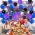 Blue Black Purple Balloon Arch Garland Kit - 125PCS for Video Game Birthday Decorations