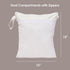 Bag,15x12 inches Ali+Oli Water Resistant Dual-Compartment Wet-Dry Bag for Travel, Hook to Stroller, Daycare, Diapers