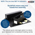 BCW QuickFold Card Boxes for Sleeved Cards, 6 Pack, Magnetic Closure Storage Box for 500 to 1200 Cards