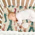 Pigsaly 27x39 Inch Crib Sheets Airplane Retro Planes Baby Sheet for Standard Crib Mattress Boys Girls Toddler Bed