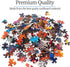 HUADADA - 1000 Piece Jigsaw Puzzles for Adults - Mysterious Universe, Challenging Game with Letters