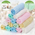 20 12 12 Inch 100% Breling Pcs Baby Muslin Washcloth x Cotton Soft and Absorbent Muslin Washcloth Burp Cloth Wipe