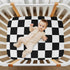 Emelivor Pack 52x28IN Checkerboard Plaid Crib Sheets for Boys Girls and Play Sheets Breathable Mini Crib Sheets Fitted