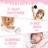 9 Pieces Mini Cat Plush Stuffed Animals, Cute Small Kittens for DIY Keychain Birthday Decoration