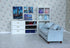 1/12 1/6 115pcs iLAND Dollhouse Flooring on Scale Scale, Miniature Dollhouse Accessories, Double-Sided Dollhouse Floor