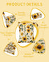 3 Pack, Clothes(Sunflower,Lemon,Stripe),3LN43-B babygoal Wet Dry Bags Waterproof Travel Bags for Swimsuits, Beach