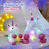 WEWILL 12'' Light Up Unicorn Stuffed Animal, LED Plush Toy, Glow in Dark Bedtime Companion for Kids